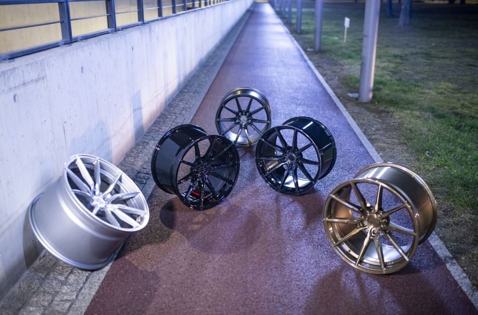 10x20" Concaver CVR4 Alloy Wheels – Hybrid Forged Multi-Spoke – Audi, BMW, Mercedes, Porsche, VW - Image 3