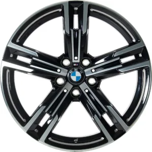 18” BMW 4-Series G22 OE 848M M Performance 5-Spoke Bicolor Wheels