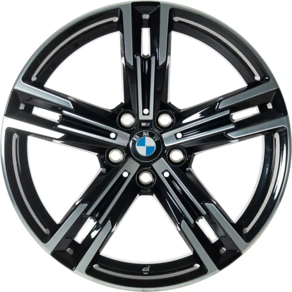 18” BMW 4-Series G22 OE 848M M Performance 5-Spoke Bicolor Wheels
