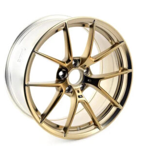 19″ + 20″ BMW M2 Frozen Gold 763M M Performance OE Forged Wheelset