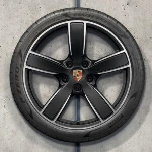 20” Porsche 718 Boxster / Cayman Carrera Sport OE Complete Wheels Set