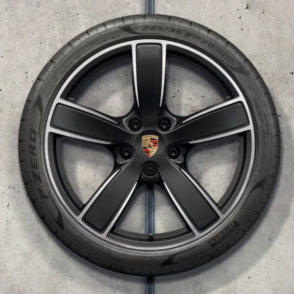 20” Porsche 718 Boxster / Cayman Carrera Sport OE Complete Wheels Set