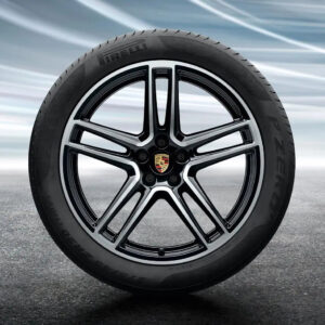 20″ Porsche Macan Turbo OE Complete Wheel Set