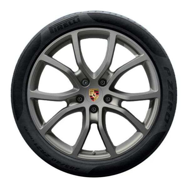 21” Porsche Cayenne Exclusive Design OE Complete Wheels Set