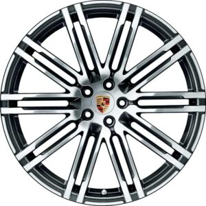 21” Porsche Macan 911 Turbo Design OE Complete Wheel Set