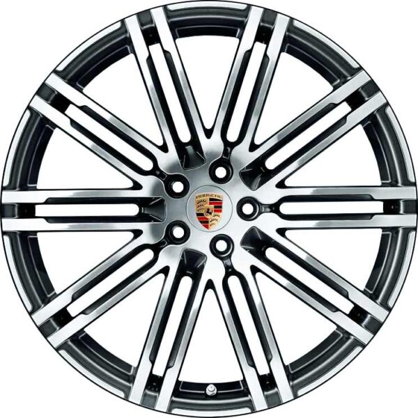 21” Porsche Macan 911 Turbo Design OE Complete Wheel Set