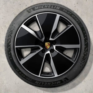 21” Porsche Macan EV Aero Turbo Design OE Wheels Set