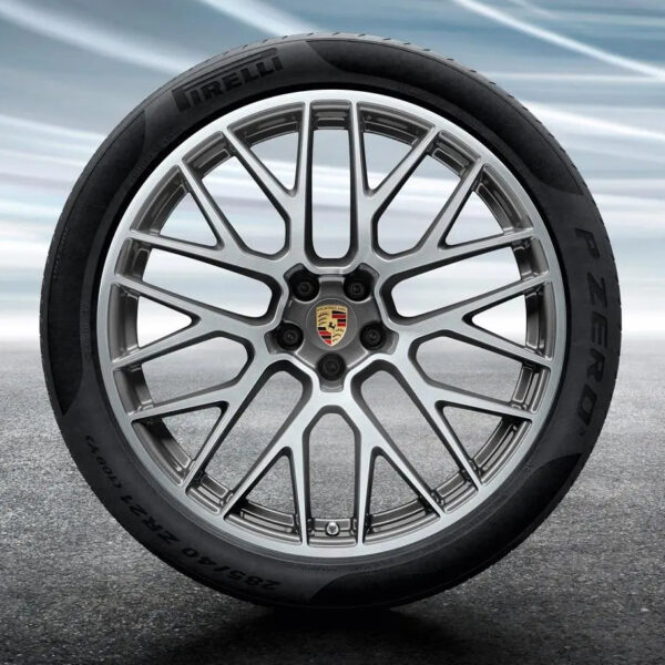 21” Porsche Macan RS Spyder Design OE Complete Wheel Set