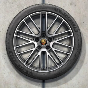 21” Porsche Panamera 911 Turbo Design II OE Complete Wheels Set