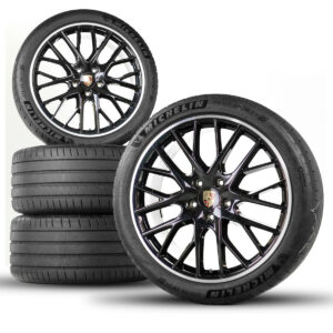 21” Porsche Panamera Sport Design OE Complete Wheels Set
