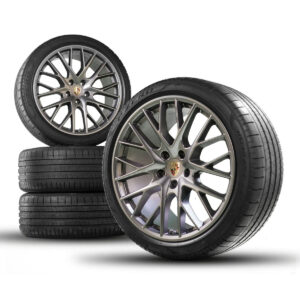 21” Porsche Panamera Sport Design OE Complete Wheels Set