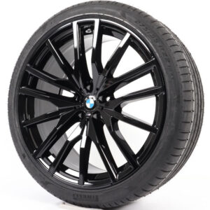 22” BMW X5 / X6 742M M-Performance OE Complete Wheels Set