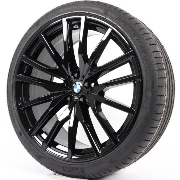 22” BMW X5 / X6 742M M-Performance OE Complete Wheels Set