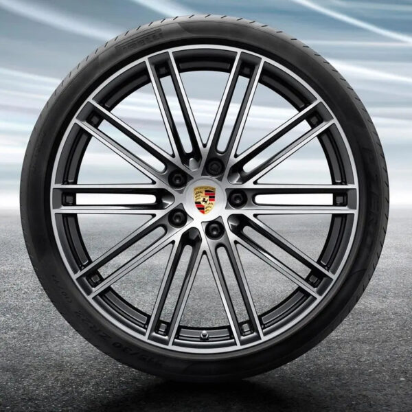 22” Porsche Cayenne Turbo Design OE Wheel Set