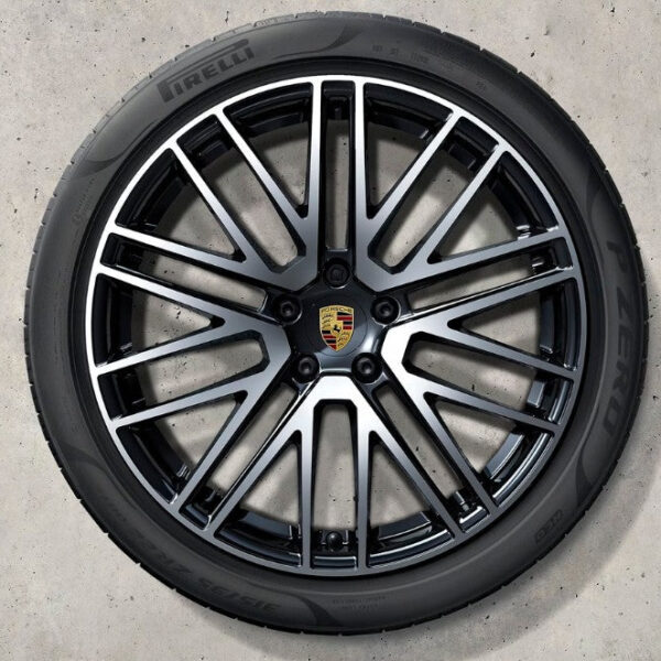 22” Porsche Cayenne Turbo Design OE Wheels Set