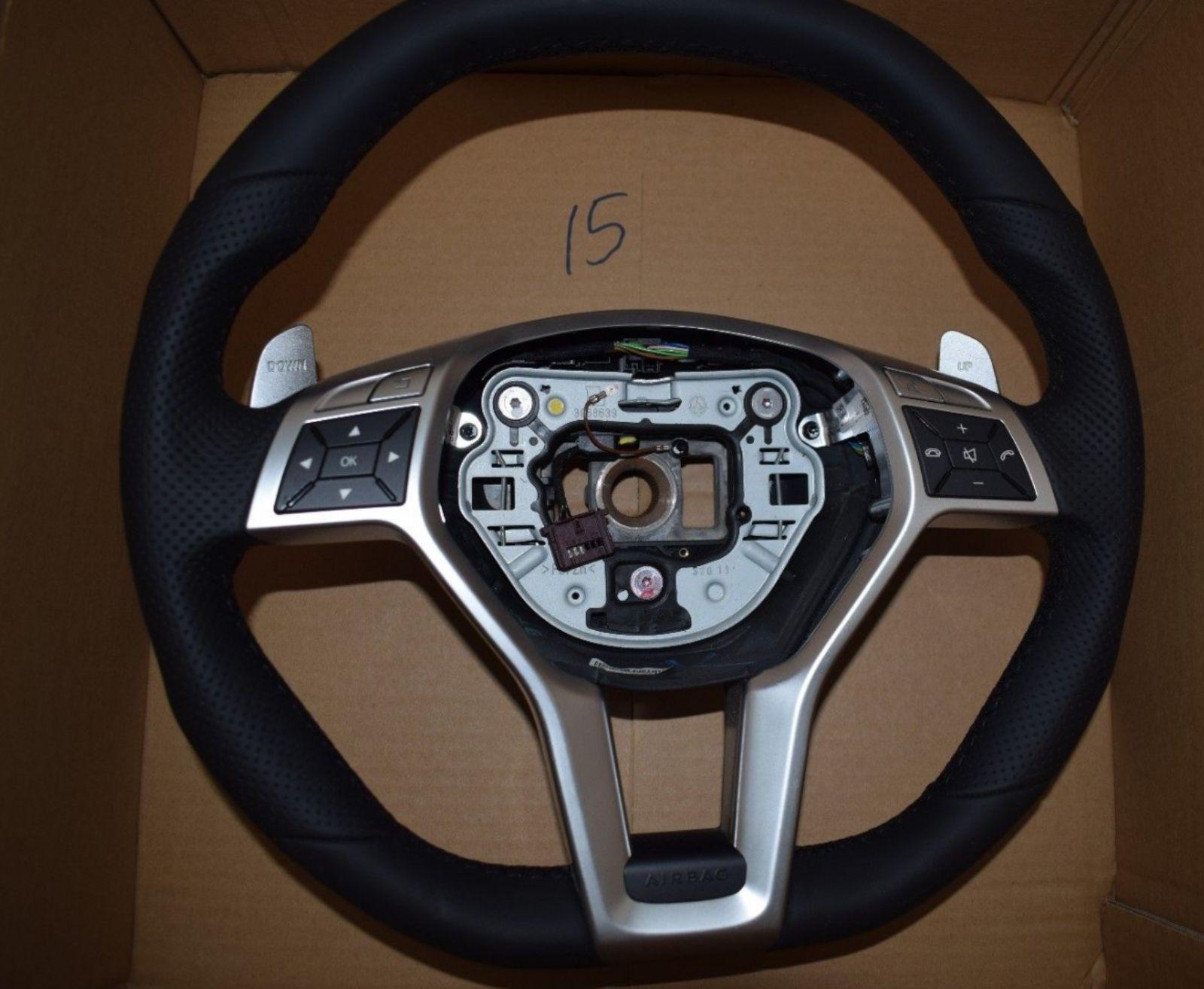 Mercedes AMG Leather Steering Wheel - Image 2