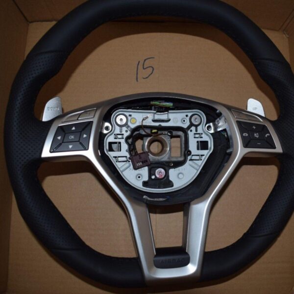Mercedes AMG Leather Steering Wheel