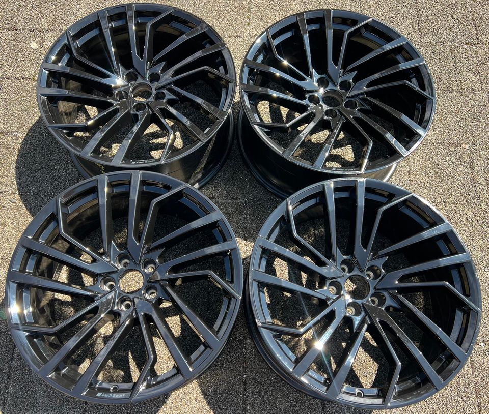 4x Genuine 20" Audi Performance Alloy Wheels – A5 / S5 / RS5 / A4 / RS4 (8W) - Image 2