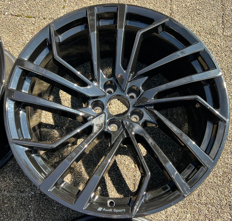4x Genuine 20" Audi Performance Alloy Wheels – A5 / S5 / RS5 / A4 / RS4 (8W) - Image 3