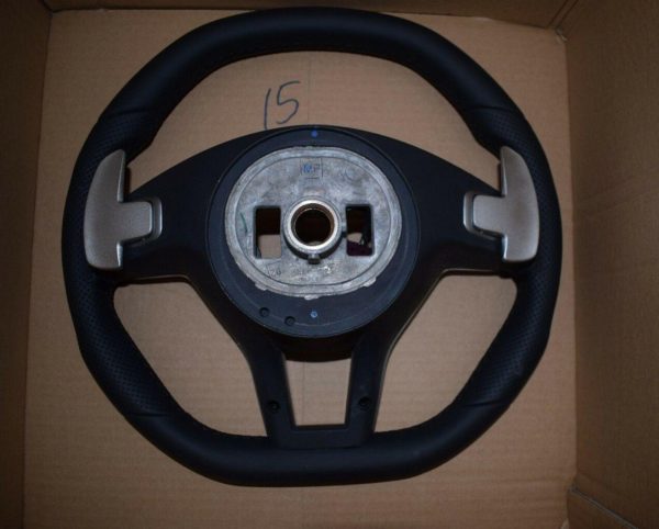 Mercedes AMG Leather Steering Wheel - Image 4
