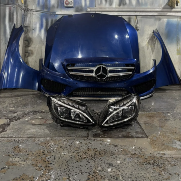 Mercedes W205 AMG Front Package — Bumper, Headlights & Radiator
