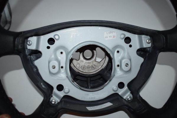 Original Mercedes Wooden Steering Wheel - Image 2