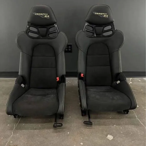 Black leather Bucket Seats - Image 2