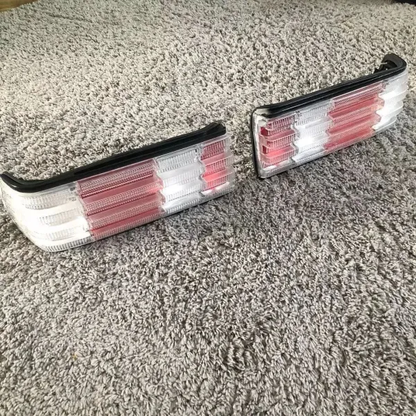 NOS white taillights w126 - Image 4