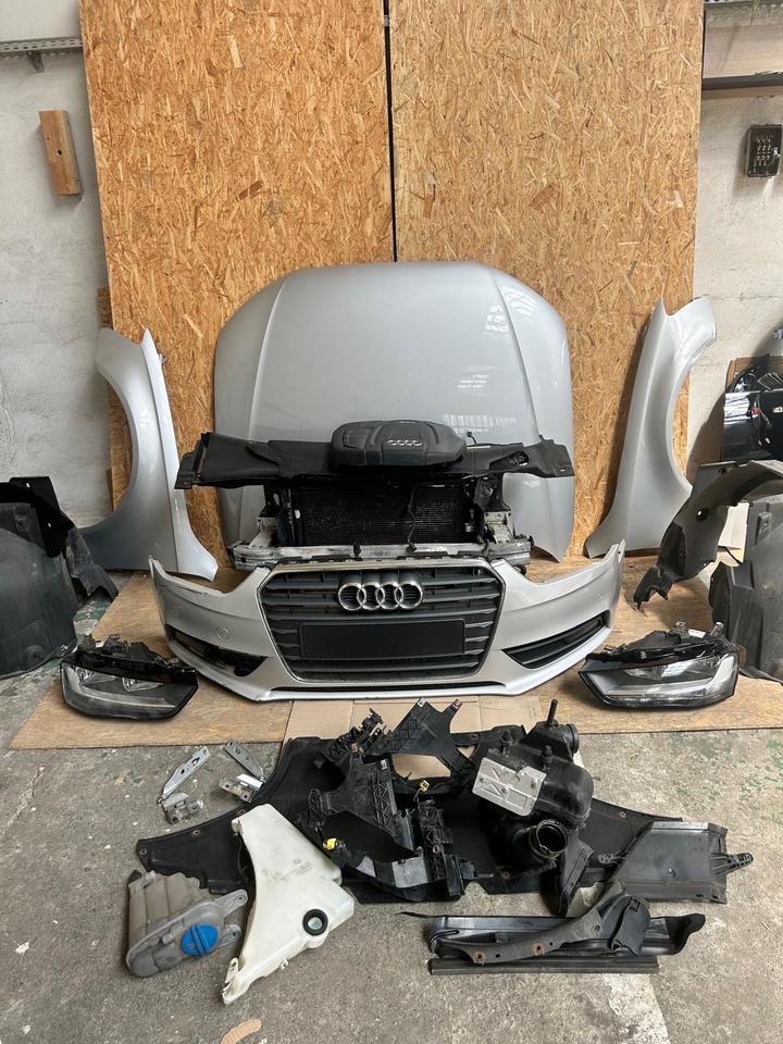 Audi A5 (8T) Front End Kit – Hood, Front Bumper & Headlights (LX7W) - Image 4