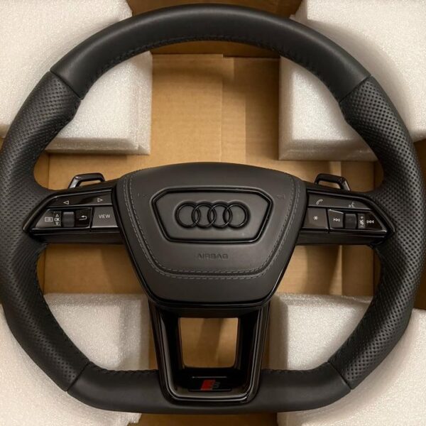 Audi A6 / S6 / A7 / S7 (C8) & A8 (D5) S-Line Performance Steering Wheel – Heated – Brand New