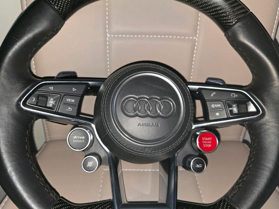 Audi R8 (4S) Full Carbon Performance Steering Wheel – COMPLETE ASSEMBLY - Image 3