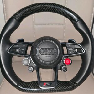Audi R8 (4S) Full Carbon Performance Steering Wheel – COMPLETE ASSEMBLY