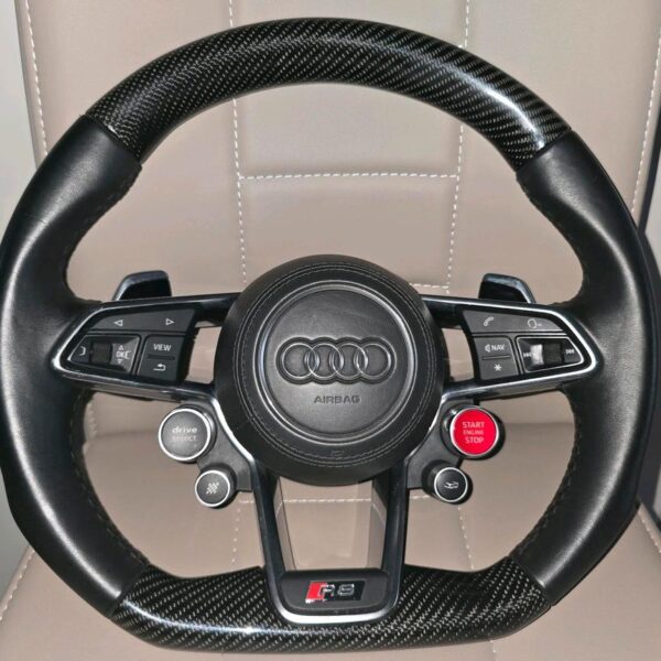 Audi R8 (4S) Full Carbon Performance Steering Wheel – COMPLETE ASSEMBLY