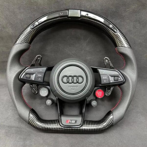 Audi R8 (4S) LCD Display Carbon & Leather Steering Wheel