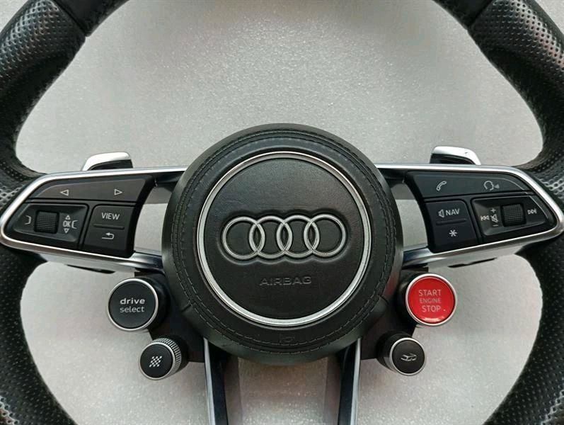 Audi R8 (4S) Performance Steering Wheel – Leather SRS Airbag – NEW - Image 4