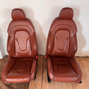 Audi R8 Exclusive Brown Leather Performance Seats (Pair)