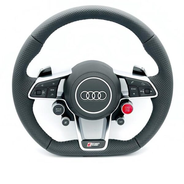 Audi R8 (4S) Performance Steering Wheel – Full Leather – NEW – Including SRS Airbag