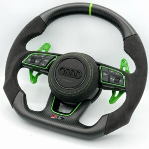 Audi RS3 (8V/8Y) & RS4/RS5 (B9) Matte Atlas Carbon Steering Wheel – NEW