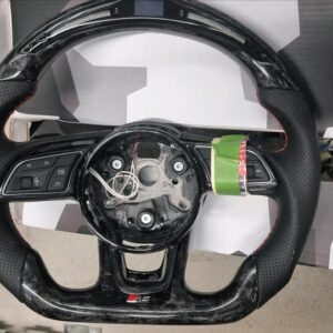 Audi RS3 (8V) Forged Carbon Steering Wheel – Paddles / Buttons / Airbag