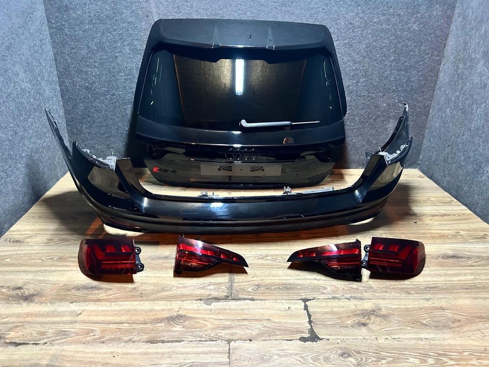 Audi RS4 (B9 2021+) Rear End Kit – Tailgate, Taillights & Rear Bumper - Image 3