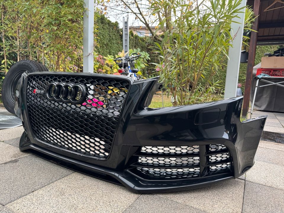 Audi RS5 (B8 8T VFL) Front Bumper with Grille & PDC - Image 3