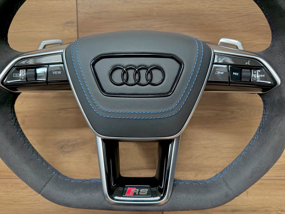 Audi RS6 Performance Alcantara Steering Wheel (RS3 8Y / RS4 B9) - Image 3