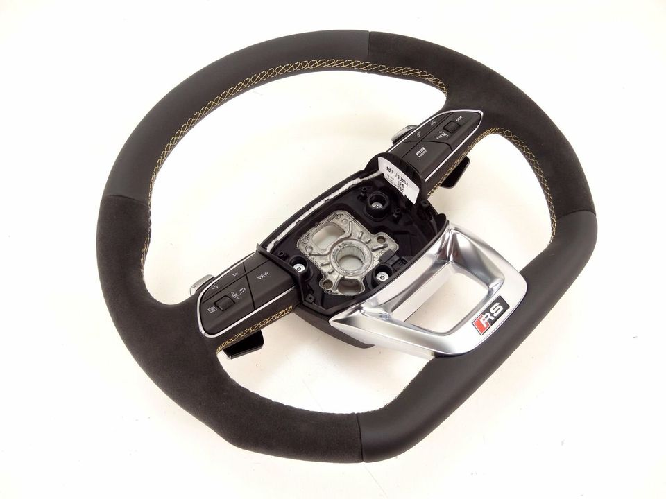Audi RSQ8 Multi-Function Sport Leather Steering Wheel - Image 3