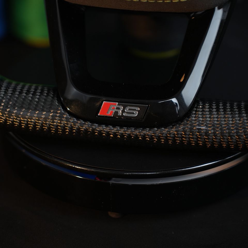 Audi S/RS Performance Carbon Fiber Steering Wheel – Heated with Multi-Function - Image 6