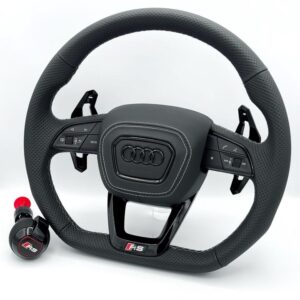 Audi S-Line Flat-Bottom Performance Steering Wheel