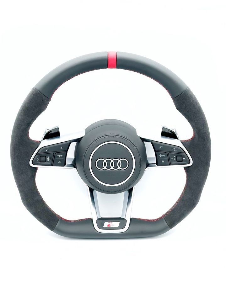 Audi TT (8S) / A3-A7 (4G) S-Line Flat-Bottom Steering Wheel - Image 6