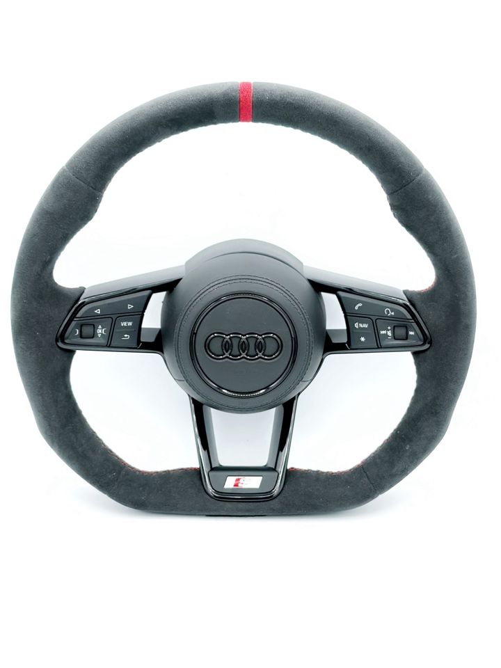 Audi TT (8S) / A3-A7 (4G) S-Line Flat-Bottom Steering Wheel - Image 7