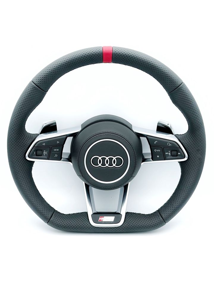 Audi TT (8S) / A3-A7 (4G) S-Line Flat-Bottom Steering Wheel - Image 8