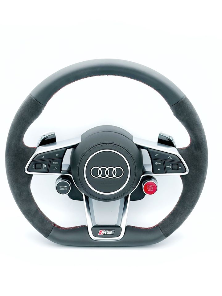 Audi TTRS (8S) / R8 (4S) Alcantara Performance Steering Wheel - Image 2