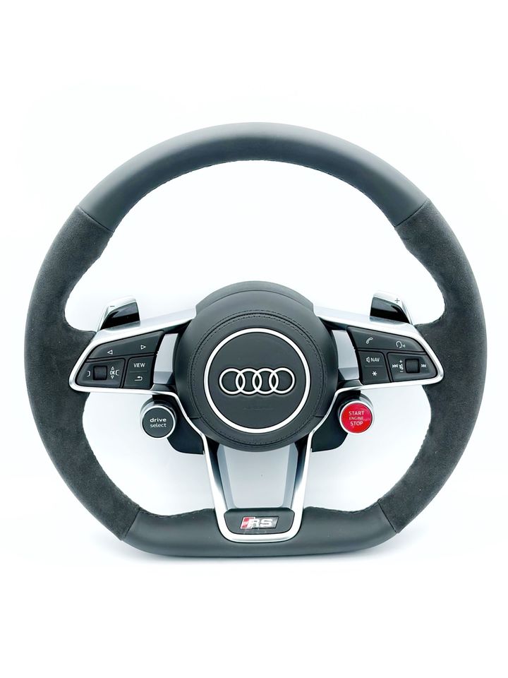 Audi TTRS (8S) / R8 (4S) Alcantara Performance Steering Wheel - Image 3